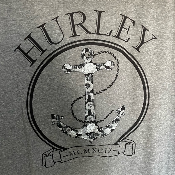 HURLEY open seas raglan graphic  tee shirt - Picture 4 of 5